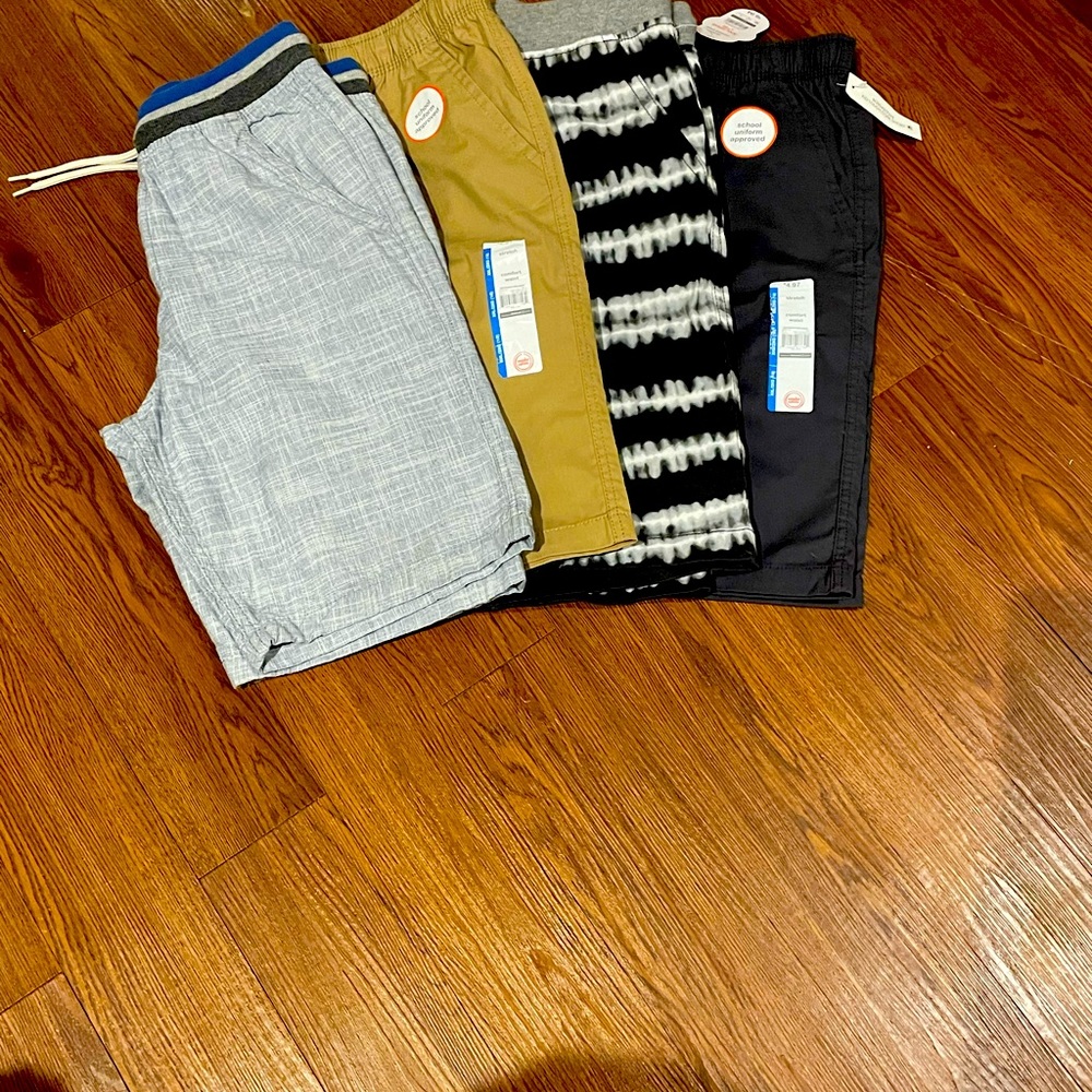 Lot of 4 Boys Summer Shorts Size 18